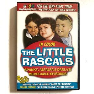 The Little Rascals in Color DVD Spanky, Alfalfa & Darla’s Memorable Episodes